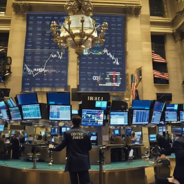 A manipulator skillfully adjusting the price of a stock during the closing minutes, deceiving unsuspecting investors