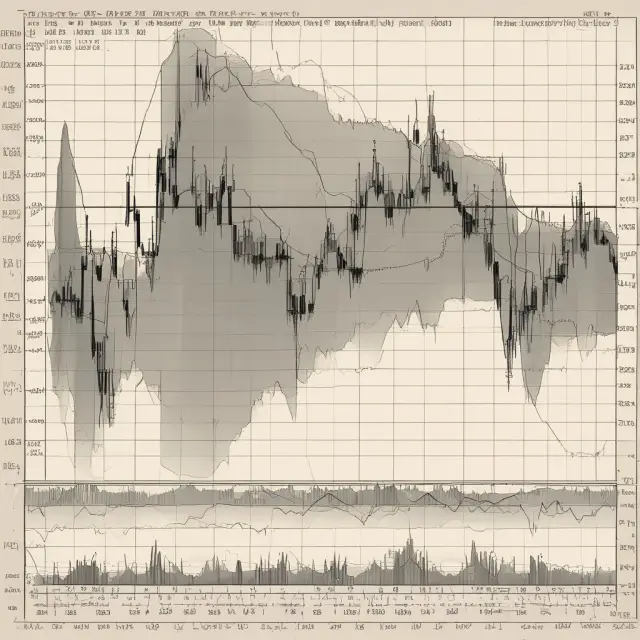 Chart illustrating a potential Hindenburg Omen signal, showing the difference between new highs and lows merging, with a bearish McClellan Oscillator indicating potential market downturn