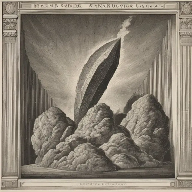 Metaphorical representation of the Hindenburg Omen