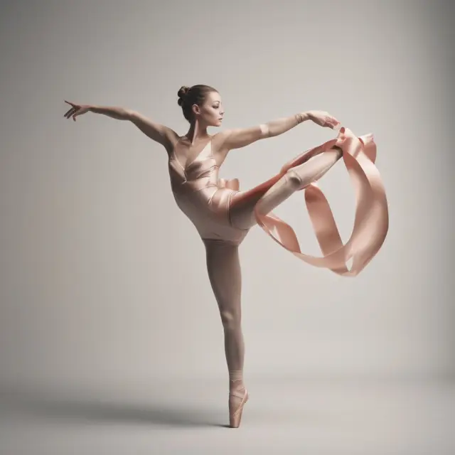 A ballerina gracefully releases a ribbon, representing the granting of a HIPAA waiver for sharing confidential health information