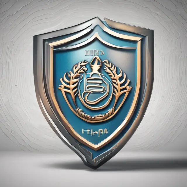 A shield representing HIPAA growing into a wave symbolizing the HITECH Act