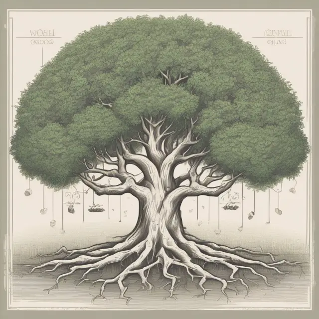 Image of a tree symbolizing the partnership between buyers and sellers, with hire purchase agreements represented by its roots growing towards full ownership