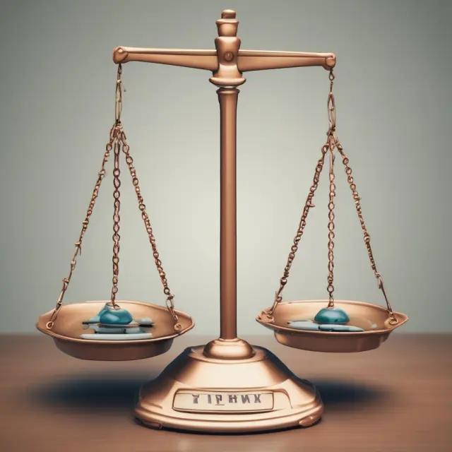 Balancing scales illustrating the potential benefits of a hire purchase agreement for consumers with poor credit history