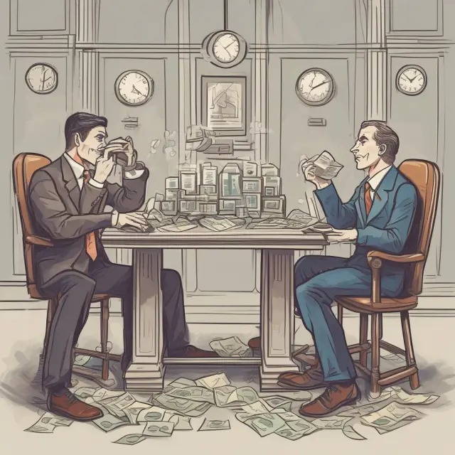 Person weighing a loan and hire purchase agreement on scales, symbolizing comparison of their costs for best financial choice.