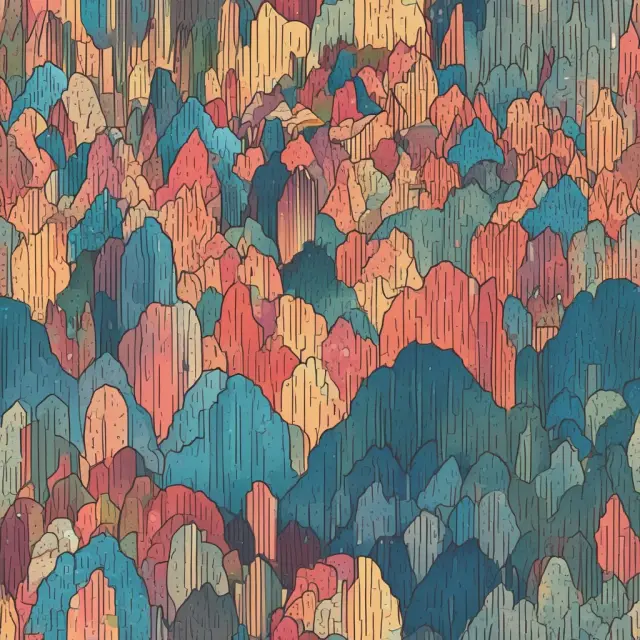 A series of raindrops representing interval selection and rivers symbolizing axis scaling create a customizable histogram that reveals insights into complex financial data distributions