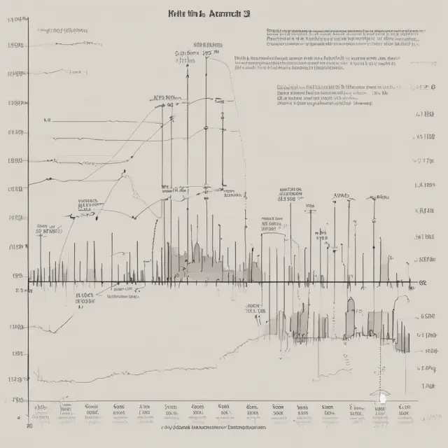 Oscillating line graph illustrating the importance of analyzing historical returns for investment trends and insights.