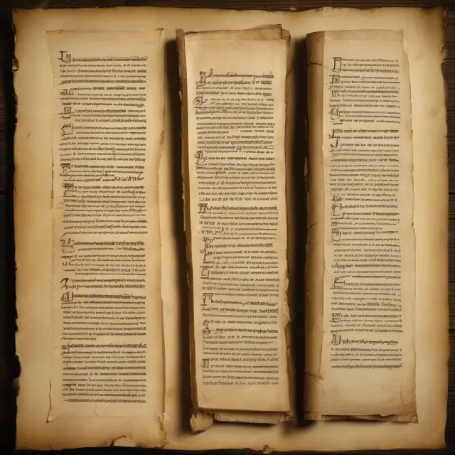 A scroll unrolling to display historical investment returns, emphasizing the value of understanding past performance for informed decision-making