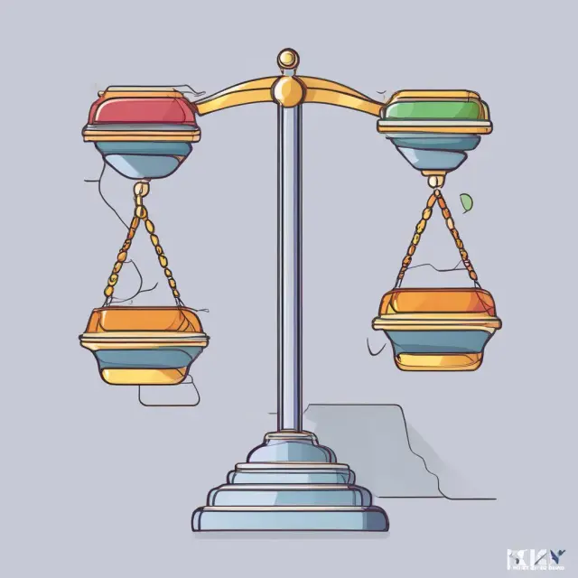 Scales symbolizing HKEx