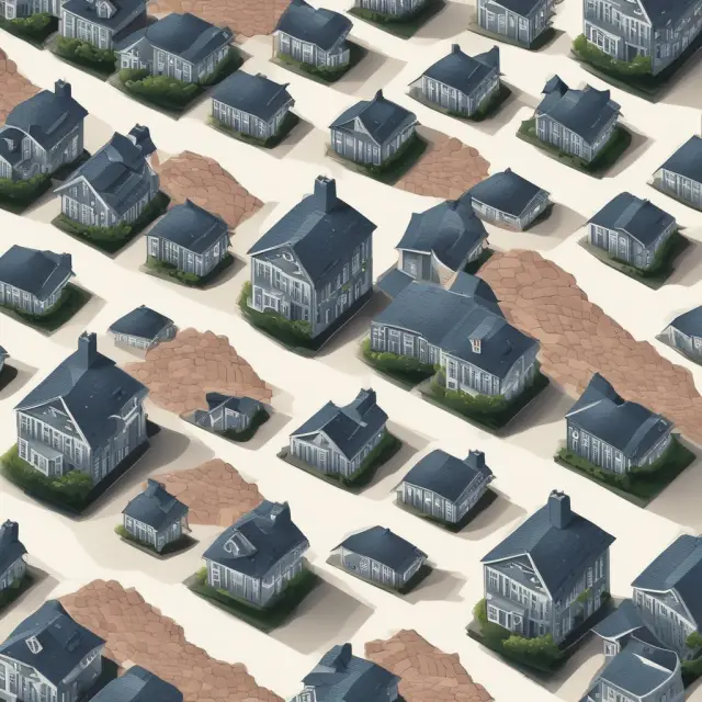 A shield with interlocking pieces representing real estate holdings, symbolizing asset protection and liability limitation for investors