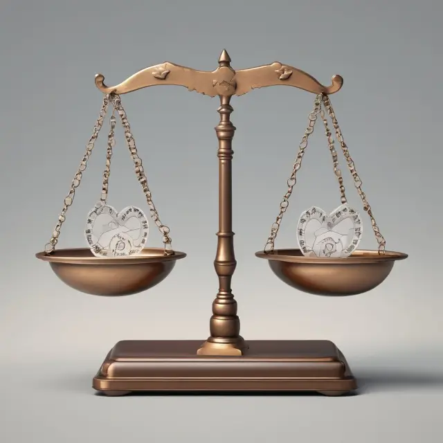 Scale balancing time and investment returns, representing calculating holding period for financial analysis