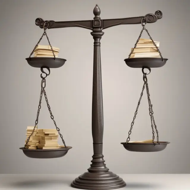 Scales weighing old and new stock shares, showing how holding periods remain unaffected by a stock split