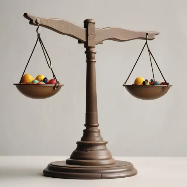 Two scales with gold coins representing investments and time flowing as the balance beam, demonstrating the concept of calculating holding period returns