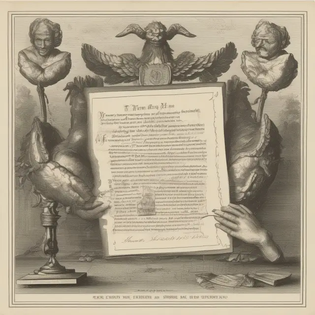 A person writing a holographic will while different U.S. states appear in the background, indicating which ones accept this type of will.