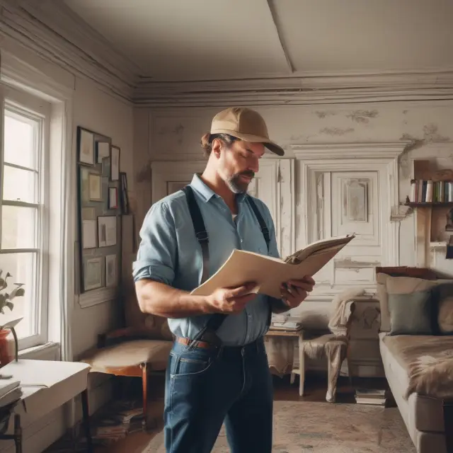 Home inspector uncovering essential information during the home inspection process