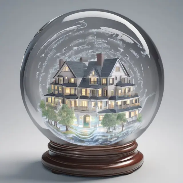 Crystal ball revealing HMDA application, origination, applicant, and property location data