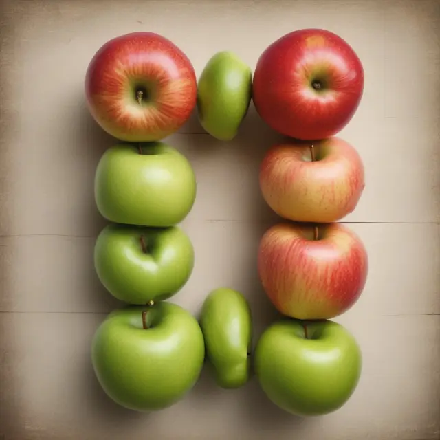 A visualization of apple supply and demand curves intersected by a horizontal line illustrating the concept of perfect elasticity