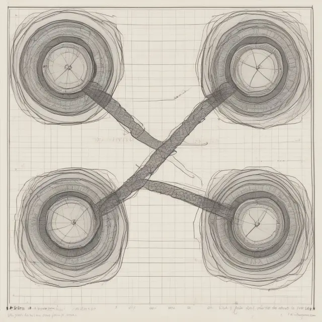 Image of two interconnected call or put options, symbolizing the creation of a horizontal spread to manage time decay and capitalize on volatility shifts