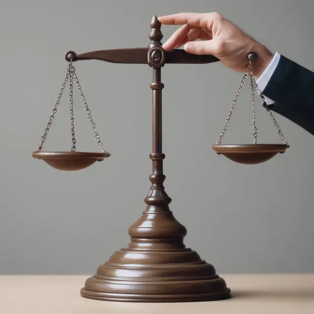 An image of a scale tipping towards insufficient collateral with an outstretched hand representing effective communication between the investor and their brokerage