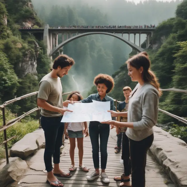 Oracle distributes clear mortgage papers on a bridge, enforcing consumer safeguards.