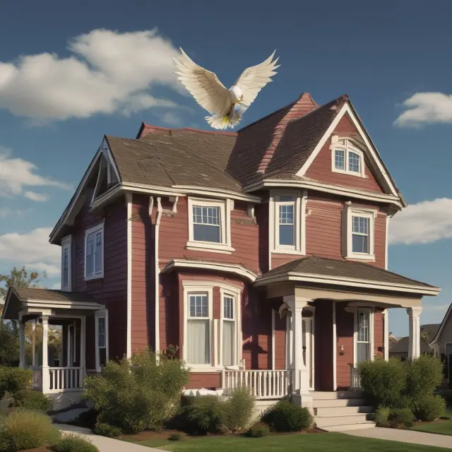Phoenix emerging from ashes, symbolizing the Housing and Economic Recovery Act