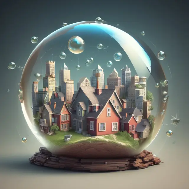 A shield made of interconnected regulations, education, alternative lending methods, and economic diversity protecting a stable housing market