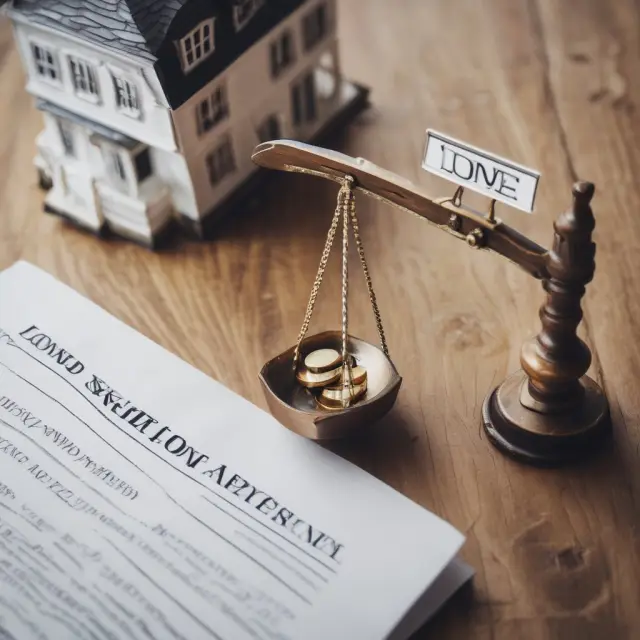 A person holding a set of scales represents housing expenses while maintaining a balanced budget within the 28% mortgage expense ratio limit.