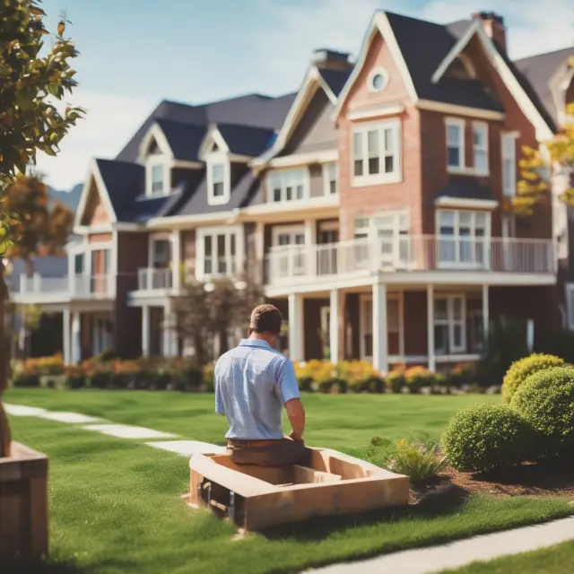 A balanced scale tipping in favor of a homebuyer with a small mortgage loan relative to property value (low LTV) and an immaculate credit history