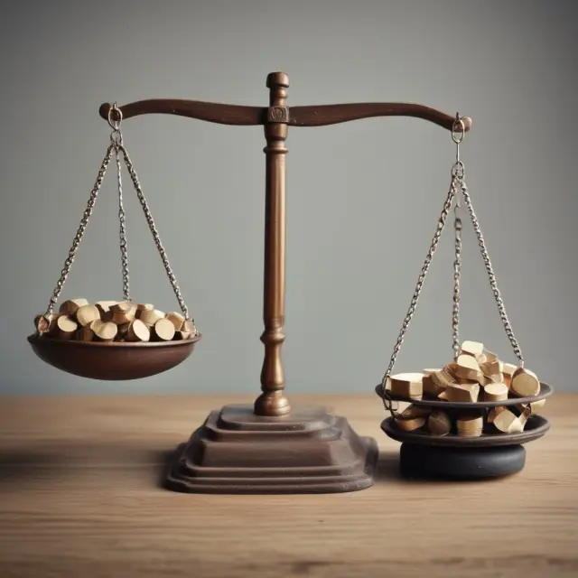 A balance scale represents income (60%) and housing expenses (40%), with the goal of ensuring housing costs do not exceed 28% of monthly pre-tax income.