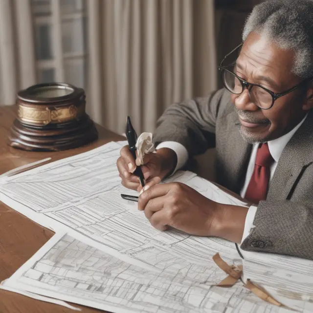 Borrower carefully reviewing and comparing the charges on their HUD-1 form against estimates to ensure accuracy
