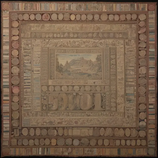 Imagery of Hungarian Forint banknotes and coins showcasing their diverse designs, denominations, and production methods.
