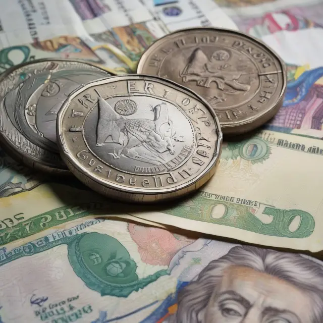 Visualization of monthly average exchange rates (2005-2021) between Hungarian Forint, US dollar, and euro, depicting their influence on Hungary