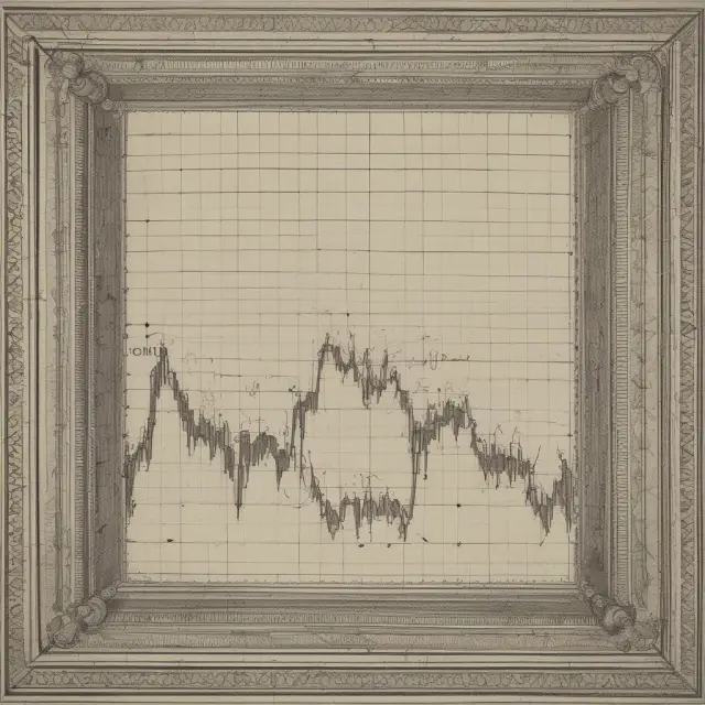 A pendulum illustrating the mean reversion effect in interest rates, as rates swing around their long-term means