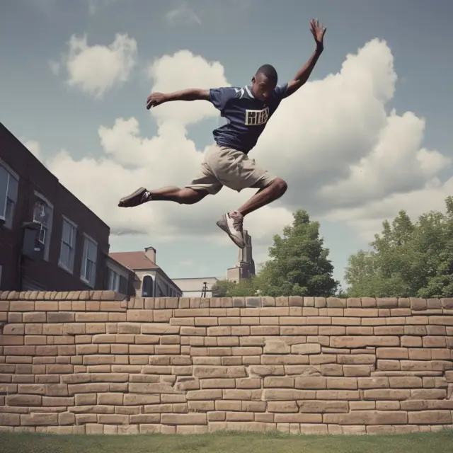 An athlete jumping over a hurdle, symbolizing the investor clearing their set hurdle rate in real estate investments.
