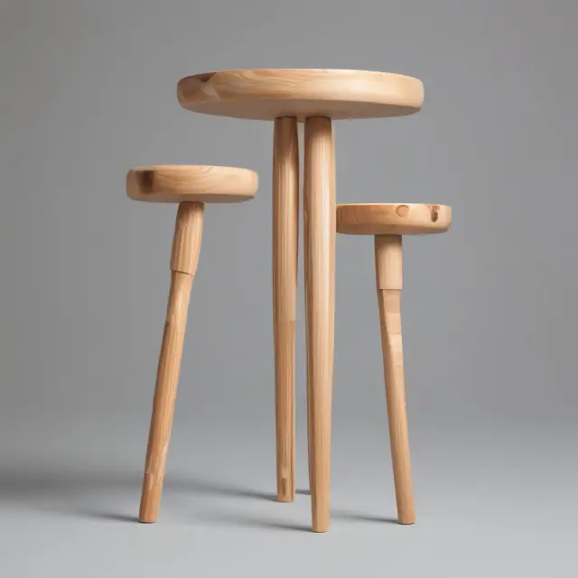 Three distinct legs of a stool represent the popular hybrid ARM structures: 5/1, 3/1, and 7/1. Their varying heights illustrate differing introductory periods and annual adjustments.