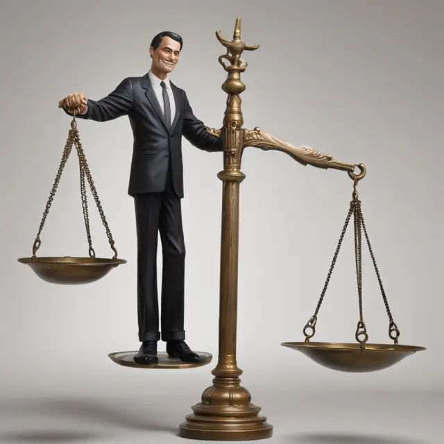 Institutional investors evaluating hybrid ARM investment opportunities on a balance scale with potential risks and rewards.