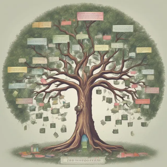 A vibrant kaleidoscope depicting hybrid securities as the blend of debt and equity, with structures notes (SNs) swirling around a tree of perpetual securities offerings (PSOs).