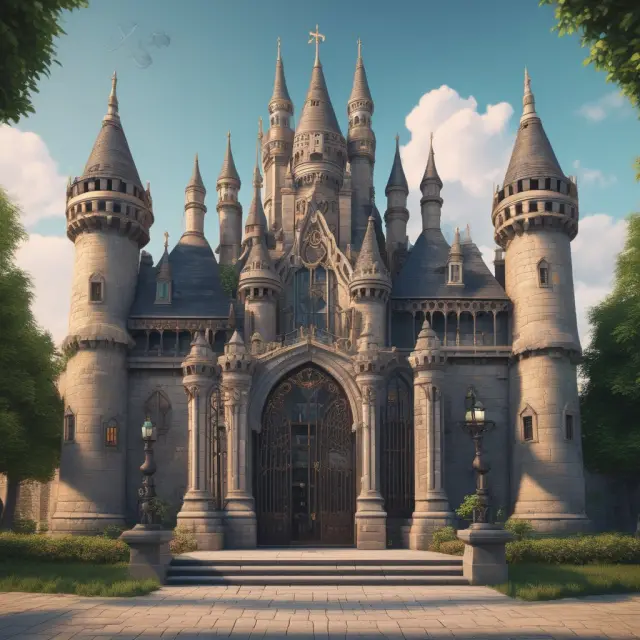 A secure castle illustrates Hyperledger Composer