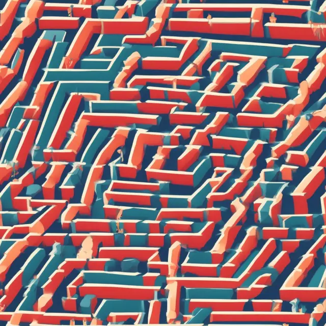 Endorser, committer, and consenter negotiate a maze symbolizing the complexities of Hyperledger Fabric