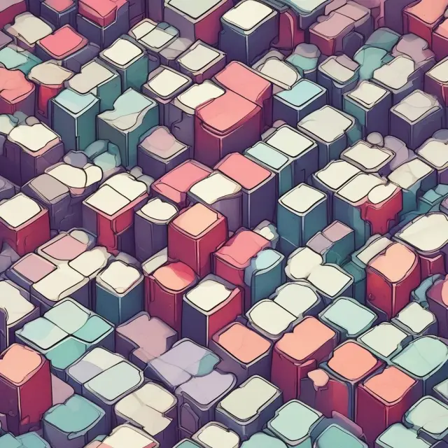 A table displaying answers to common questions about Hyperledger Iroha, represented by blockchain puzzle pieces forming a solid foundation for industry solutions