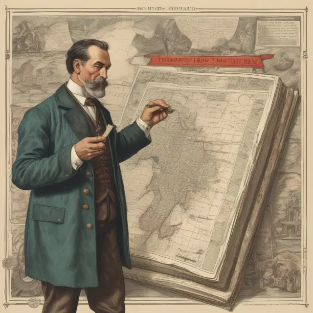 Time Traveler displaying a map showing the evolution of hypermarkets from the US to Europe