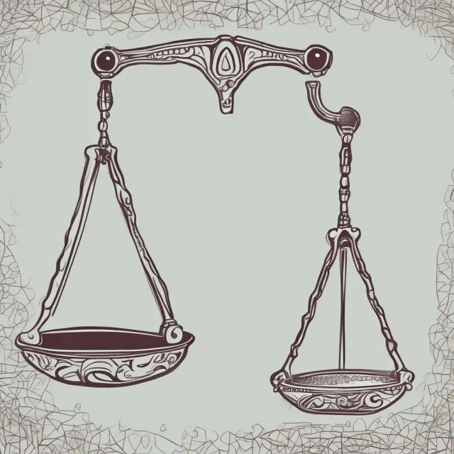 Image of scales balancing the advantages and disadvantages of hypothecation for borrowers