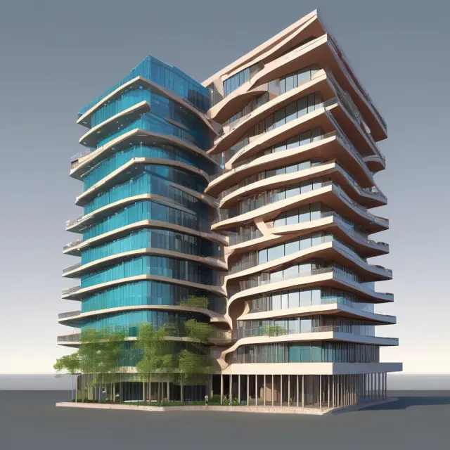 A towering structure made of collateralized derivatives, illustrating the concept of rehypothecation in finance