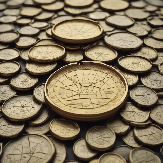 Scales symbolizing economic employment, with a golden yoke to represent hysteresis and its lasting impact