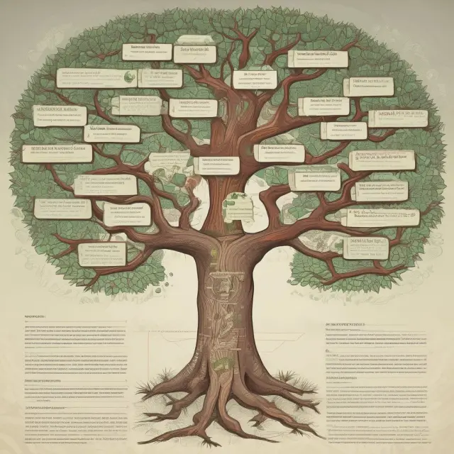 An IAR is shown climbing a giant tree, representing ongoing learning. Branches bloom as he gathers professional designations.