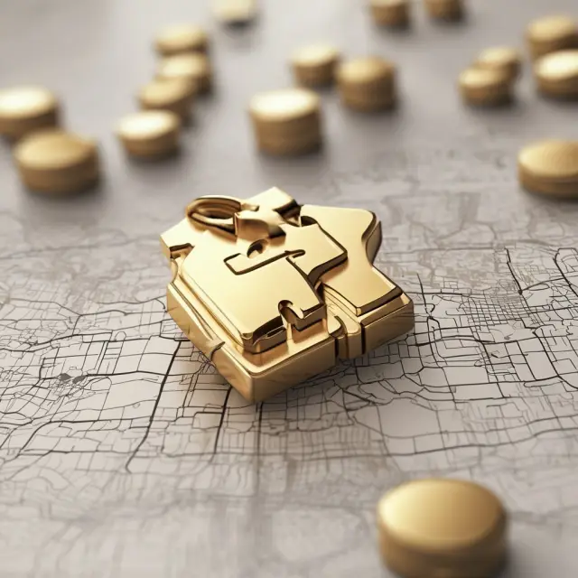 Image of a golden key opening the door to an intricately-designed safe labeled 