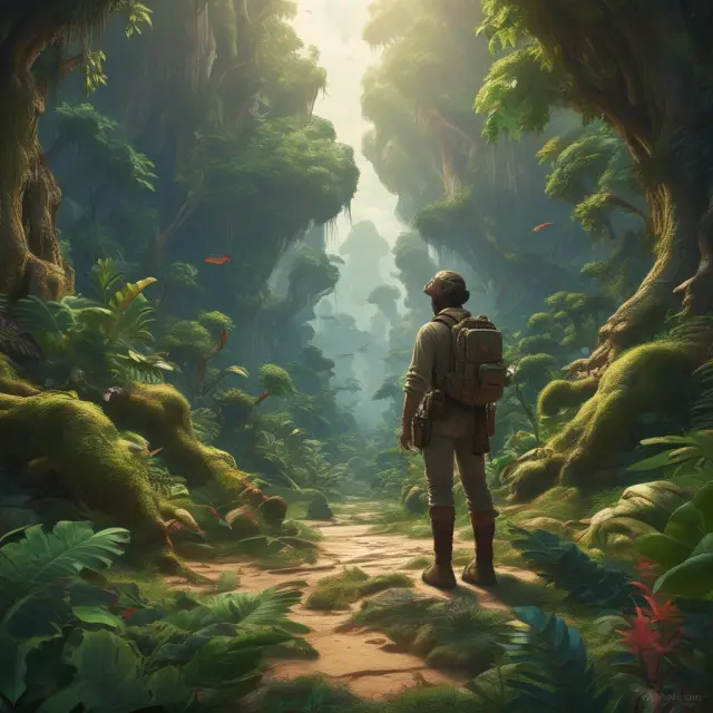 A person in a time-travel suit collecting important moments from the history of IBES