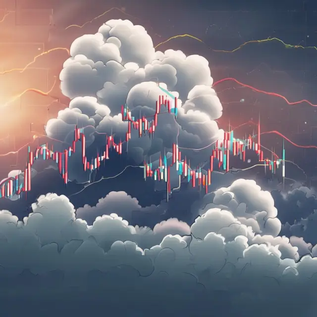 An image of bullish trading strategies using the Ichimoku Cloud, with the indicator forming a protective bubble around price movements