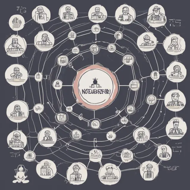 Interconnected communities on the ICON network, represented by nodes, maintaining distinct governance structures.