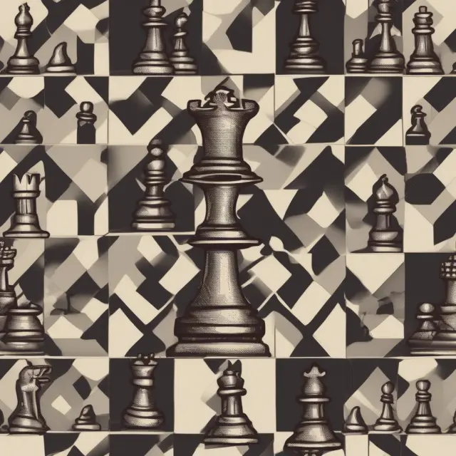 A game of chess featuring ICON pieces squaring off against centralized exchange figures, demonstrating the challenge to connect independent communities and compete in the cryptocurrency landscape.