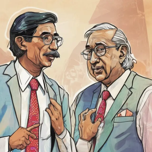 A choreographed dance of SEBI, NSE, and BSE symbolizes the bridge created by new IDR guidelines for Indian firms to list on foreign exchanges